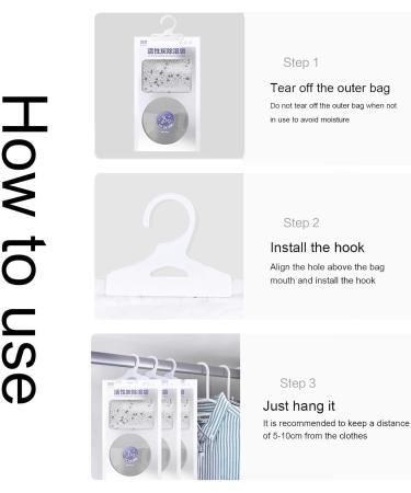 Kasmole Moisture Absorb Packages - 10-Pack Moisture Absorbing Bags for Cupboards Bedrooms & Kitchens | Effective Moisture Control Solutions - Buy Online on SooperMarket.com