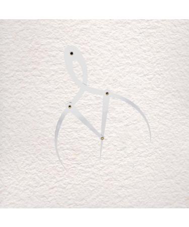 DRESSOOS Eyebrow Stencil Eyebrow Measure Tool Eyebrow Ruler Brow Stencils Template Balance Ruler Disposable - Buy Online on SooperMarket.com