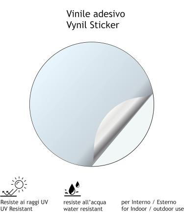 Pubblimania Emergency Exit Sticker - Durable PVC for Indoor/Outdoor Use (29cm x 13cm) | International Shipping Available - Buy Online on SooperMarket.com