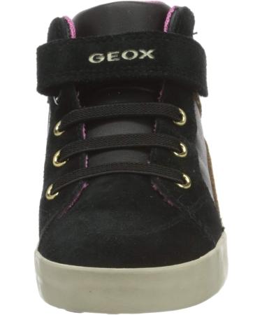 Geox Women's B Kilwi Girl F Sneaker - Black | Size 5 UK - Buy Online on SooperMarket.com