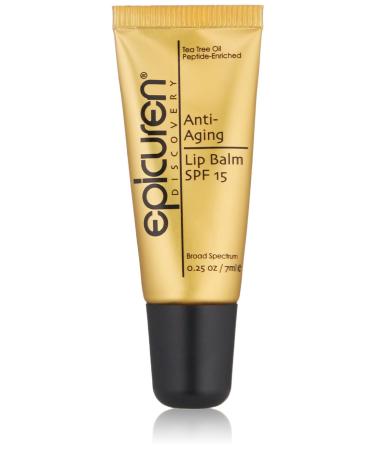 Epicuren Discovery Anti-aging Lip Balm SPF 15  Tea Tree  0.25 oz.