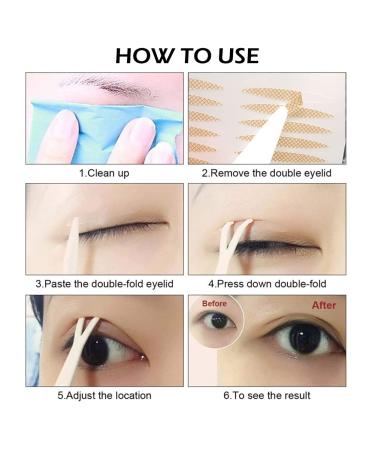 960 PCs Eyelid Adhesive Tapes - Invisible Slide Stripes for Instant Eyelid Lifting | International Shipping - Buy Online on SooperMarket.com