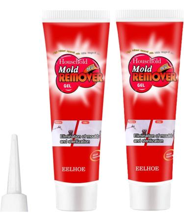 Mould Magic Extreme Gel UK UK Mould Magic Gel Mould Remover Gel for Bathroom Toilet Washing Machine Seal Kitchen Sink Grout Tile Corner (2Pcs)