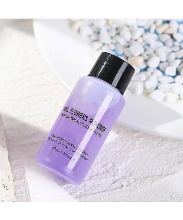 Acrylic Nail Liquid Monomer Professional Acrylic Nail System Nail Monomer Liquid Extension Non-yellowing Manicure Crystal Powder Carving Fluid 40ml - Buy Online on SooperMarket.com