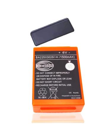 1 Pack 6V HBC Radiomatic BA225030 Ni-Mh Battery for HBC Crane Remote Control Pump Truck Battery 1500mAh