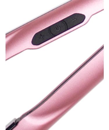 ANGENIL Argan Oil 2-in-1 Hair Straightener & Curler | Professional Portable Flat Iron | 1 Inch Dual Voltage LCD Display | Pink - Buy Online on SooperMarket.com