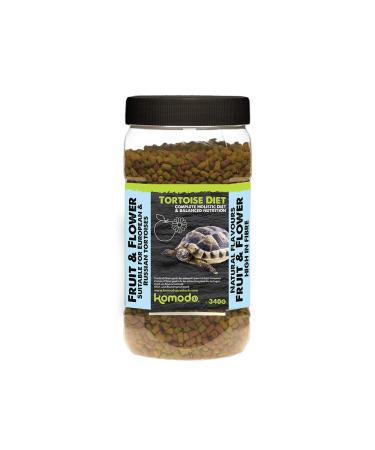 Komodo Complete Holistic Tortoise Diet Fruit and Flower 340 g (Pack of 2)