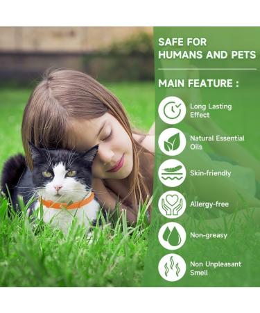 Cat Repellent Treatment Adjustable Cat Repellent Collars Natural Protection Repellent Collar for Cats Water Resistant Repellent Collar for Cats Small-Medium-Large Orange 4pack - Buy Online on SooperMarket.com