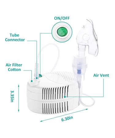Portable Home Use Machine for Adults and Kids | One Button Control | 3 Modes | 5 Filters - Buy Online on SooperMarket.com