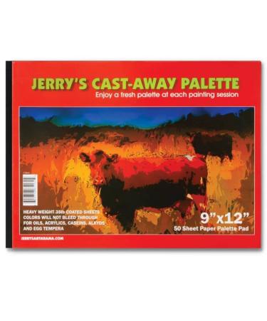 Jerry's Cast Away Paper Palette Pad 9x12