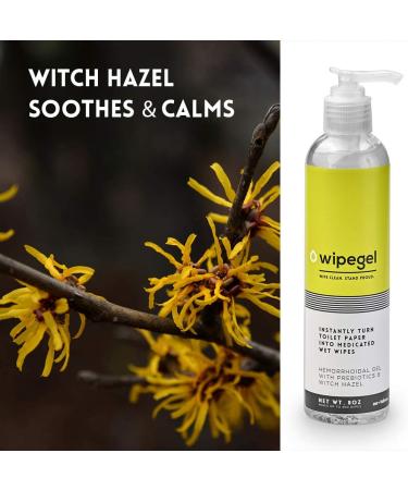 Witch Hazel Hemorrhoid Wipes with Prebiotics - Soothing Daily Cleanse for All, 400 Wipes - Buy Online on SooperMarket.com