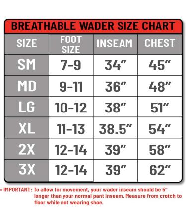 Paramount Outdoors Stonefly Breathable Stockingfoot Chest Fishing Wader Medium - Buy Online on SooperMarket.com