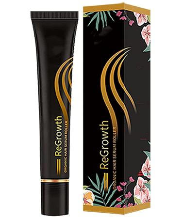 Regrowth Organic Hair Serum Roller Set Scalp Intense Roll-On Hair Growth Serum Herbal Rolling Ball Massage Hair Reactive Serum For Men And Women of All Hair Types (1PCS)