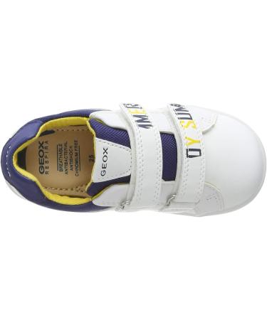 Geox Baby Boy's B Djrock B Sneakers - 4.5 UK Child - White Navy - Buy Online on SooperMarket.com
