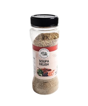 Aga's Wholesome Soupa Delish 100g West Africa Soup Seasoning Fermented Locust Bean Crayfish Fish Powder Native African Spices Nigerian Soup Spice Low Sodium & MSG Free Natural Spices Native African Spices Gluten Free Non-Irradiated GMO Free