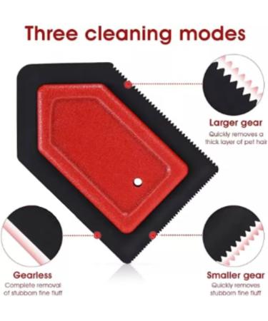 Pet Hair Remover Tool - Effective Fur Cleaner for Carpets Furniture Vehicles & Clothes - Multi-Use Lint Remover for Dogs & Cats - Buy Online on SooperMarket.com