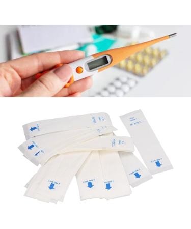 100Pcs Digital Thermometer Covers Disposable Electronic Thermometer Protective Sleeves Safe Hygienic Oral Thermometer Cover Sleeve for Hospital - Buy Online on SooperMarket.com