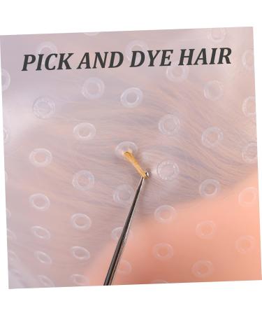 minkissy 2 Sets Hair Coloring Set Stretch Suit Hair Coloring Tools Crochet Kit Highlight Tipping Cap Highlight Cap Silicone Hair Tint Hat Silicone Hair Staining Cap Dyeing Hair Coloring Cap - Buy Online on SooperMarket.com
