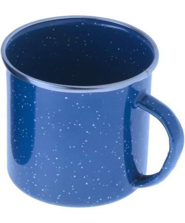 GSI Outdoors Camp Table Set for 4 - Enamel Pioneer Plates, Bowls & Coffee Mugs - Blue | Perfect for Camping, Outdoors, RV - 4 Person Set - Buy Online on SooperMarket.com