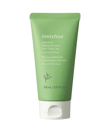 innisfree Green Tea Hydrating Cleansing Foam Creamy Face Cleanser