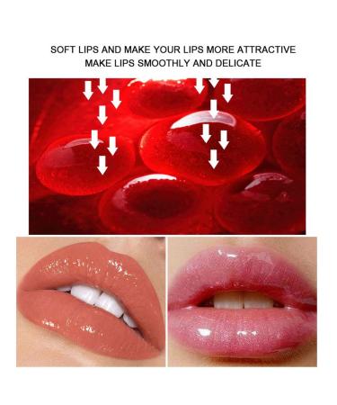 2pcs Lip Plumping Serum & Glitter Lip Gloss Set - Long Lasting Makeup for Full Lips - International Shipping Available - Buy Online on SooperMarket.com