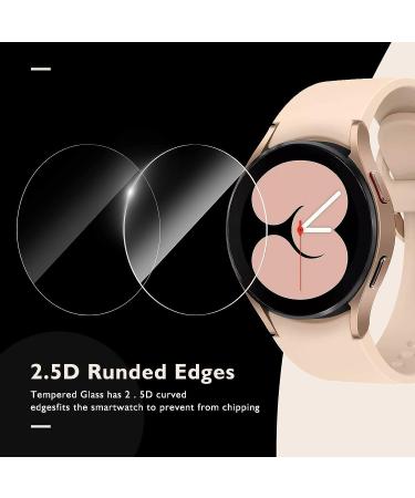 Kimilar 4 Pack Galaxy Watch 4/5 Screen Protector 40mm - Waterproof Tempered Glass Cover for Samsung Galaxy Watch 4/5 40mm Smartwatch - Buy Online on SooperMarket.com