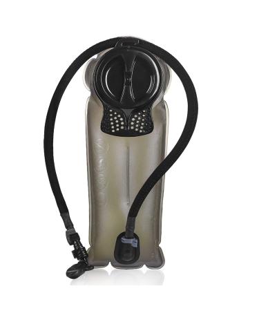 Unigear drinking bladder 2l 2.5l 3l BPA and BPS-free dust dust and antimicrobial water bladder drinking bag drinking bag hydration bladder for backpack and with hose as a drinking system 2.5l gray