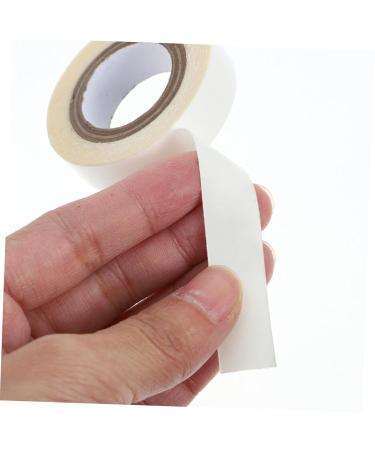 PLAFOPE 1 Roll Wig Film Hair Glue for Lace Wigs Wig Tape Double Sided Lace Wig Tape Strips Bold Hold Wig Tape for Lace Wigs Scalp Tape for Wigs Double Sided Wig Tape Hair Tape White Tissue 4.70X4.70X1.30CM White - Buy Online on SooperMarket.com