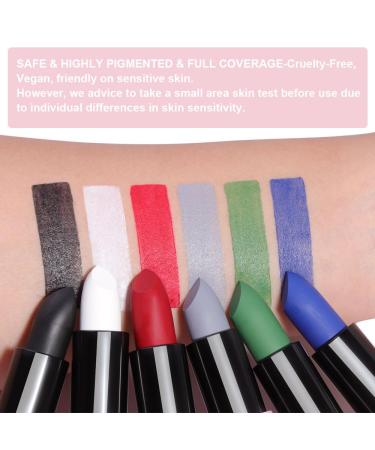 Matte Lipstick & Festival Green Lip Tint - High Pigment Waterproof Gloss for Halloween & Daily Use | LC05 - Buy Online on SooperMarket.com