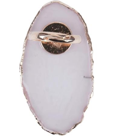 1 Pc Resin Stone Color Nail Art Ring Palette Finger Ring Plate Acrylic Polish Cream Foundation Mixing Nail Art Equipment - Buy Online on SooperMarket.com