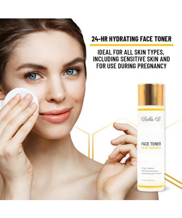 BELLA B Face Toner - Pregnancy Safe Natural Toner 5.1 oz - Fragrance-Free Moisturizer for Healthy Skin Care - Buy Online on SooperMarket.com