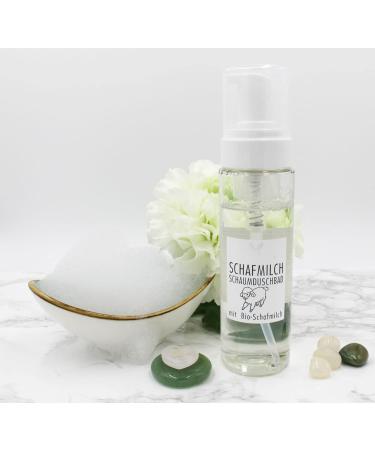 Haslinger 6069 Sheep's Milk Foam Shower Gel - 180 ml | Nourishing & Hydrating Shower Experience | International Shipping Available - Buy Online on SooperMarket.com