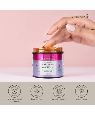 Kumkumadi Gel - Saffron Infused Moisturizer for Dull Skin | Hydrating & Illuminating Face Cream for All Skin Types | 3.53 Oz/100g - Buy Online on SooperMarket.com