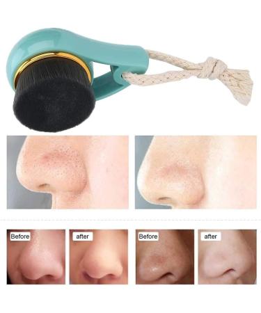  Valentine's Day Present Pratical Pore Cleaning Brush Soft Facial Cleansing Brush Portable Comfortable Remove Blackhead for Man Woman - Buy Online on SooperMarket.com