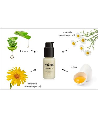 RAYA Serum for Face | Vitamin A & C Anti-Aging Formula | Antioxidant Skin Care for Oily Skin | Smoothing & Refining Chamomile Serum - Buy Online on SooperMarket.com