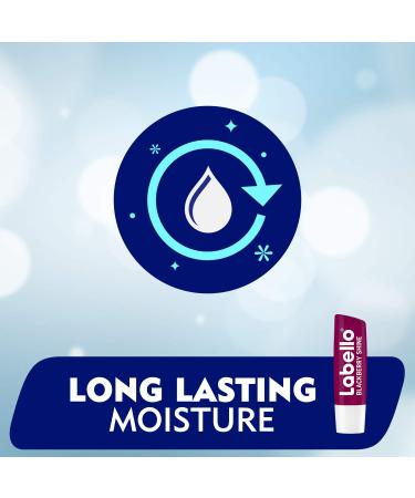 Labello BlackBerry Shine Lip Balm 4.8g - Hydrating Lip Care for Smooth, Luscious Lips - Buy Online on SooperMarket.com