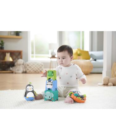Fisher-Price HFJ93 Fine Motor Skills Gift Set | 3 Activity Toys for Babies 6 Months+ | International Shipping Available - Buy Online on SooperMarket.com