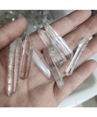 7pcs Natural Stone Crystal Specimen Clear Quartz Crystals Stones Health Stone Decoration Home Goods - Buy Online on SooperMarket.com
