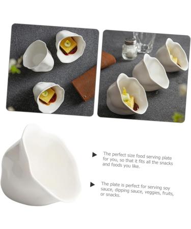 Zerodeko Olive Oil Tea Bag Sauce The Dish Sauce Dish car Dip Cups Ceramic Sauce Dishes Bowl Vinegar Dish Small Ceramic Bowls Snack Bowl Sauce Dipping Dish Alien Small Bowl Ketchup - Buy Online on SooperMarket.com