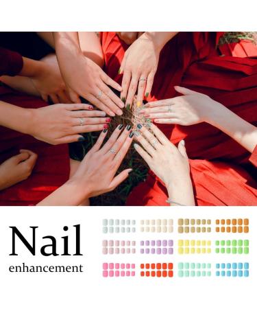 Ruarby Press on Nails Handmade Heart Pattern False Nails Stick on Nails for Women and Girls DIY Craft Nails Art Accessories - Buy Online on SooperMarket.com