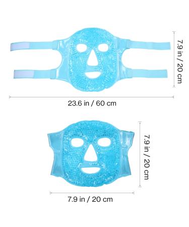 2pcs Cold Face Eye Mask Ice Pack - Skin Care Self Care Beauty - Buy Online on SooperMarket.com