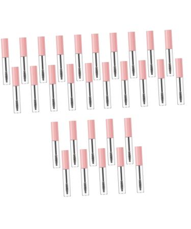 BELLIFFY 30 Pcs Mascara Empty Tube Mascara Containers Empty Clear Gloss Lip Gloss DIY Wand Tubes Plastic