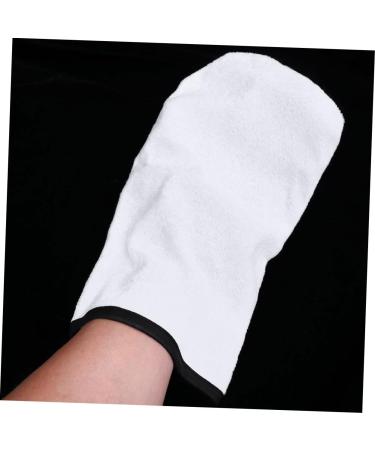 FOMIYES 4 Pairs Hand Treatment Mitts Mittens Wax Gloves Bath Gloves Moisturizing Gloves Overnight Soft Cotton Gloves for Sleeping Skin Care Gloves Spa Gloves Keep Warm White Gel - Buy Online on SooperMarket.com