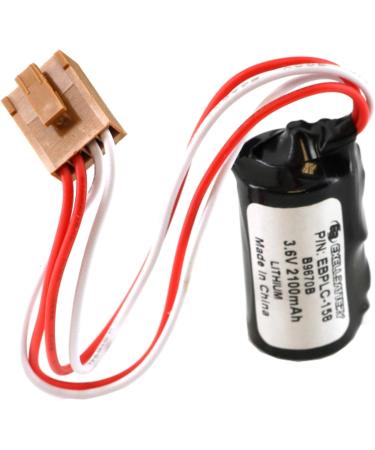Buy 3.6V PLC Computer Backup Battery - Replaces COMP-158 & More | International Shipping - Buy Online on SooperMarket.com