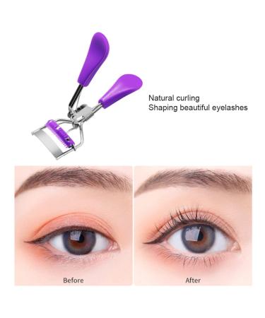 Eyelash Curler with Built-in Comb - Best Cosmetic Makeup Tool for Effortless Curling | Shop Now - Buy Online on SooperMarket.com