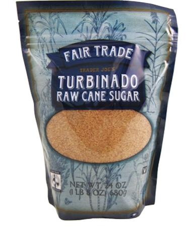 Trader Joe's Turbinado Raw Cane Sugar 1 Lb 8 Oz.