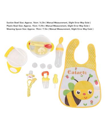 Compact Safe Baby Feeding Set - Space-Saving PP-Silicon Eating Cards for Toddlers | Perfect for Home & Travel - Relief for Discriminative Eating - Buy Online on SooperMarket.com