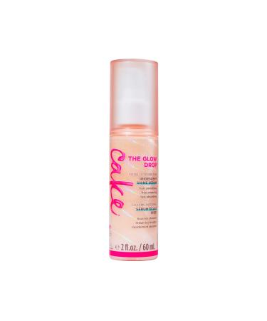 Cake Beauty The Glow Drop Iridescent Shine Serum  Vegan and Sulfate-Free  2 oz