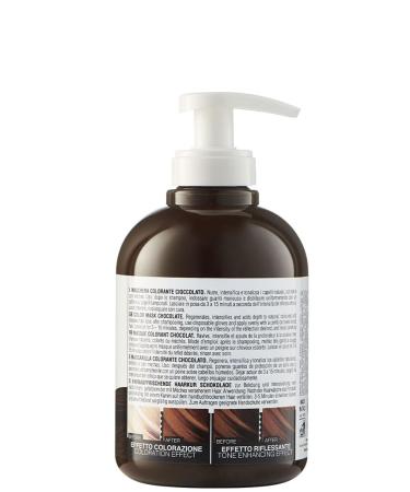 Alama Professional S.O.S Color&Go - Reflektierende & Belebende Farbmaske in Braun (Cioccolato) 300 ml - Internationale Lieferung - Buy Online on SooperMarket.com