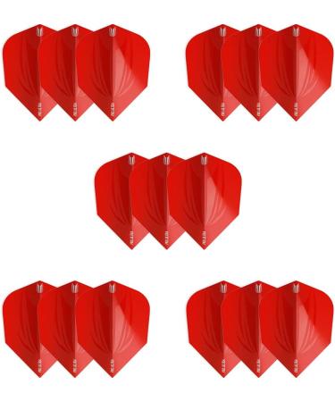 Target Darts ID Pro Ultra Dart Flights No. 2 & No. 6 Red - Pack of 15 - Buy Online on SooperMarket.com